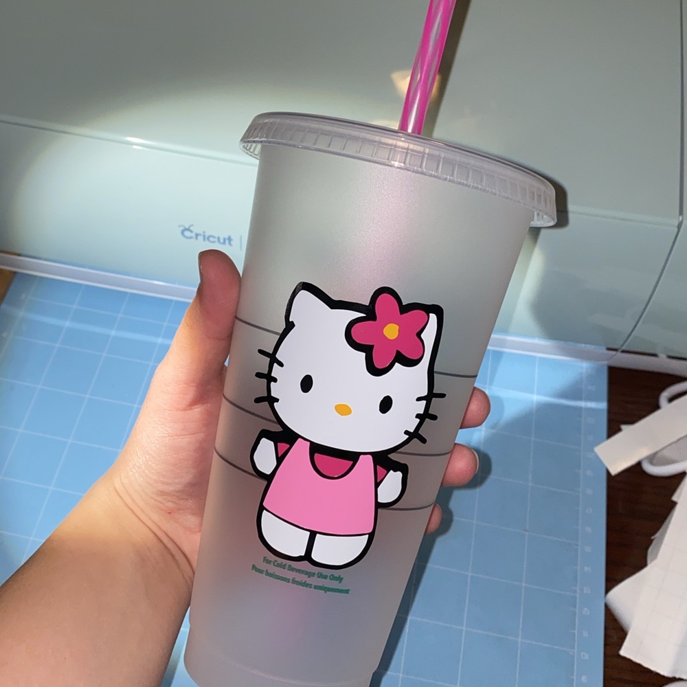 Hello Kitty Starbucks Tumbler